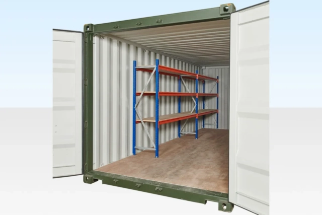 20 Litre Container Racking Adjustable, Heavy Duty Three Tier Container Racking (2 Bays) - On-Site ...