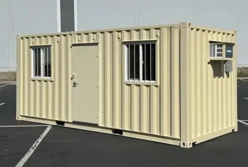20ft Ground Level Office Container – Portable, Secure & Fully Equipped Onsite Workspace